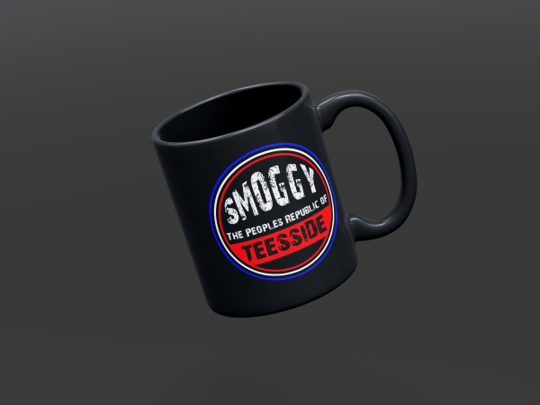 The People's Republic of Teesside Roundel Mug - Black