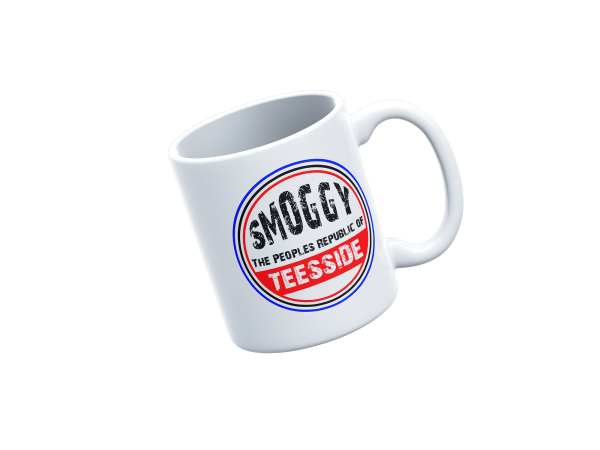 The People's Republic of Teesside Roundel Mug - White