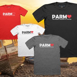 Love Parmo People's Republic of Teesside T-Shirt